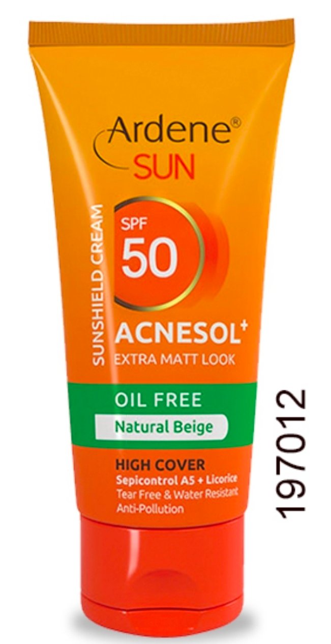 اردن واقي شمس 50% كريم  مع کريم اساس طبيعي 012